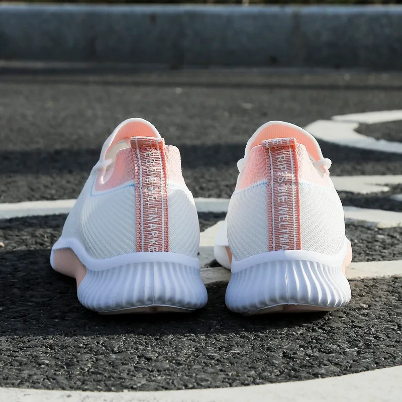 Ncmt Running Shoes Women's Low Top Blue/Nude Pink-8