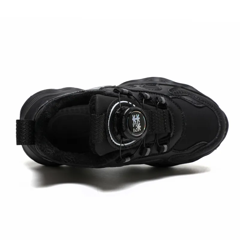 Mulinsen Slip Resistant Anti Kick Abrasion Resistant Lightweight Cushioning Kids' Running Shoes Kids'-4