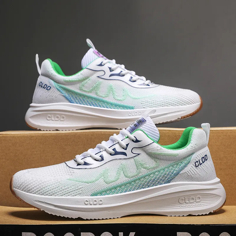 Ncmt Cushioning, Slip Resistant, Abrasion Resistant, Lightweight, Breathable Low Top Running Shoes Men's-7