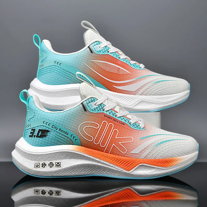 Ncmt Slip Resistant, Abrasion Resistant, Breathable Low Top Running Shoes Unisex-7