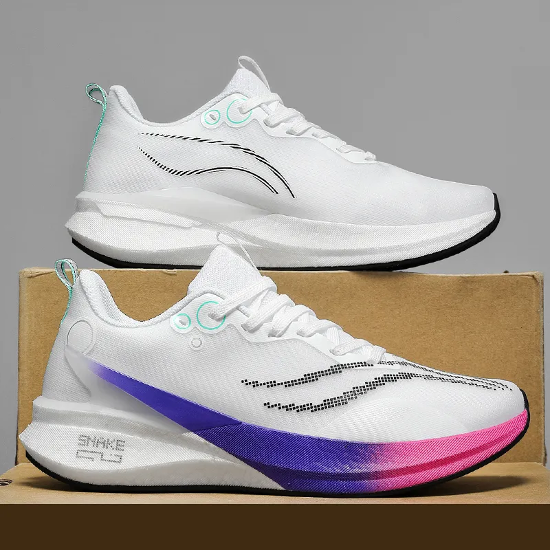 Ncmt Shock Absorbers Slip Resistant, Abrasion Resistant, Breathable Low Top Running Shoes Unisex-8