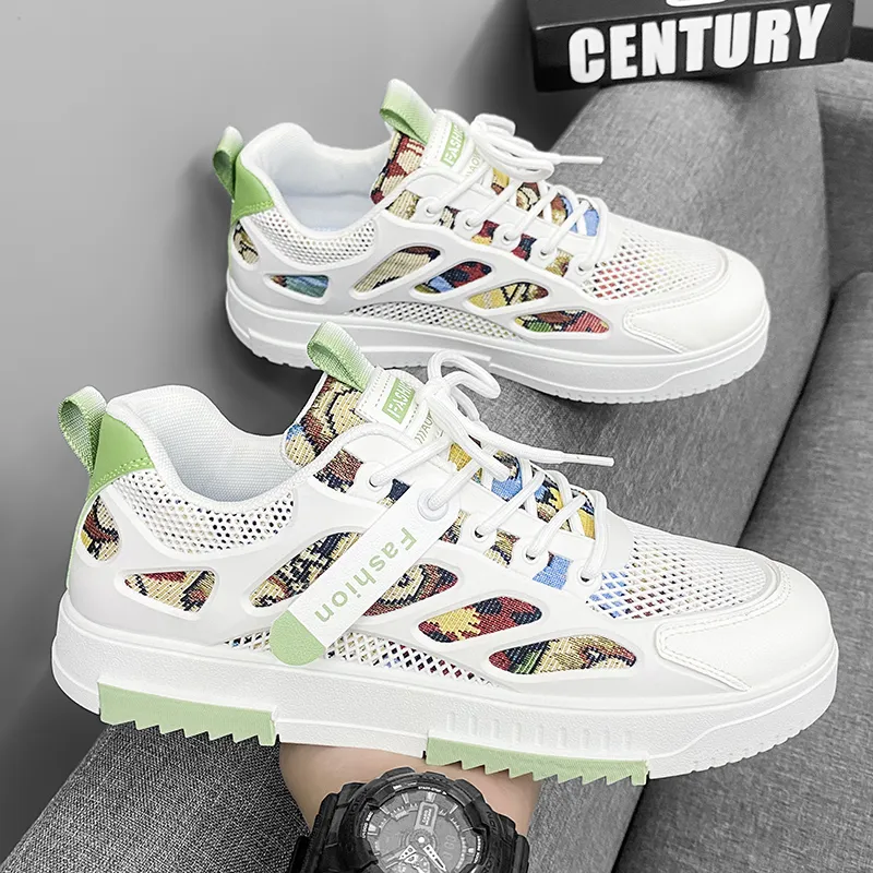 Ncmt Slip Resistant And Breathable Low Top Running Shoes Unisex-12