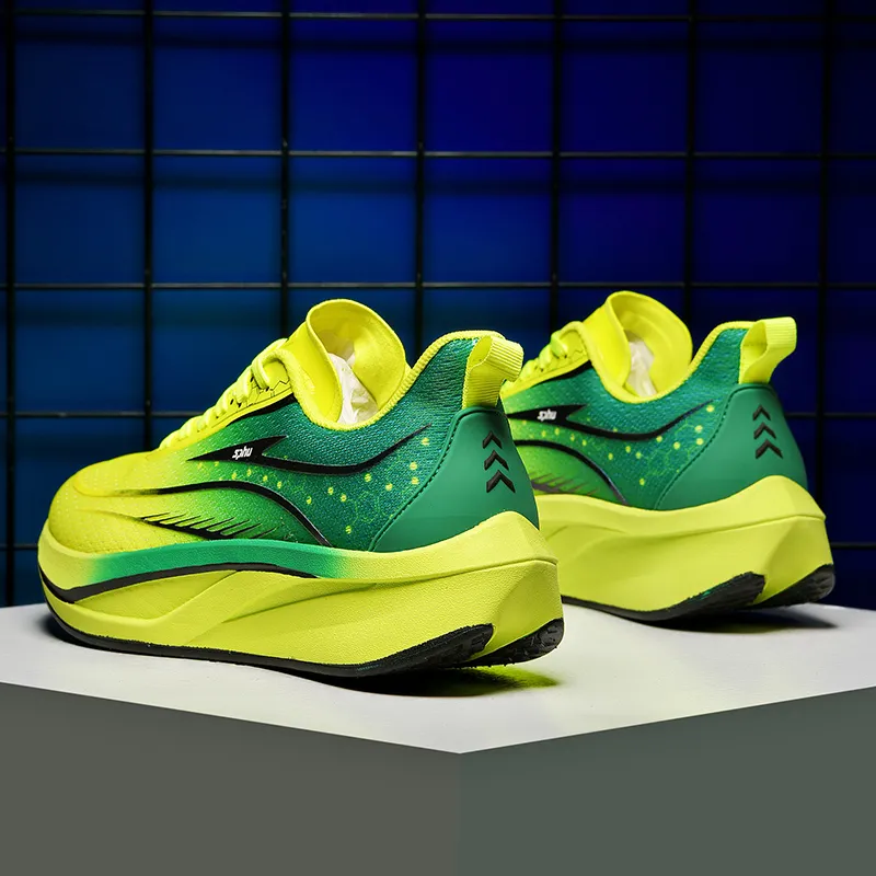 Ncmt Slip Resistant, Abrasion Resistant, Breathable Low Top Carbon Plate Running Shoes Unisex-14