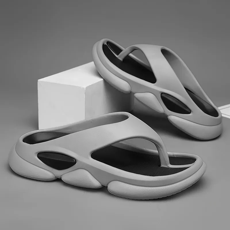 Ncmt Odor Resistant Abrasion Resistant Slip Resistant Quick Dry Flip Flops Men's-6