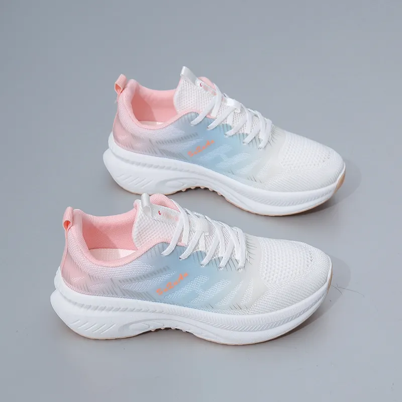 Ncmt Cushioning, Slip Resistant, Abrasion Resistant, Breathable, Rebound Low Top Running Shoes Unisex-6