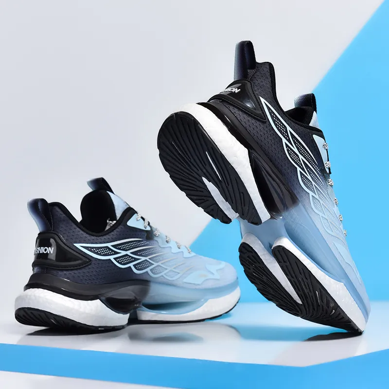 Ncmt Cushioning, Slip Resistant, Abrasion Resistant, Breathable, Support Low Top Running Shoes Unisex-13