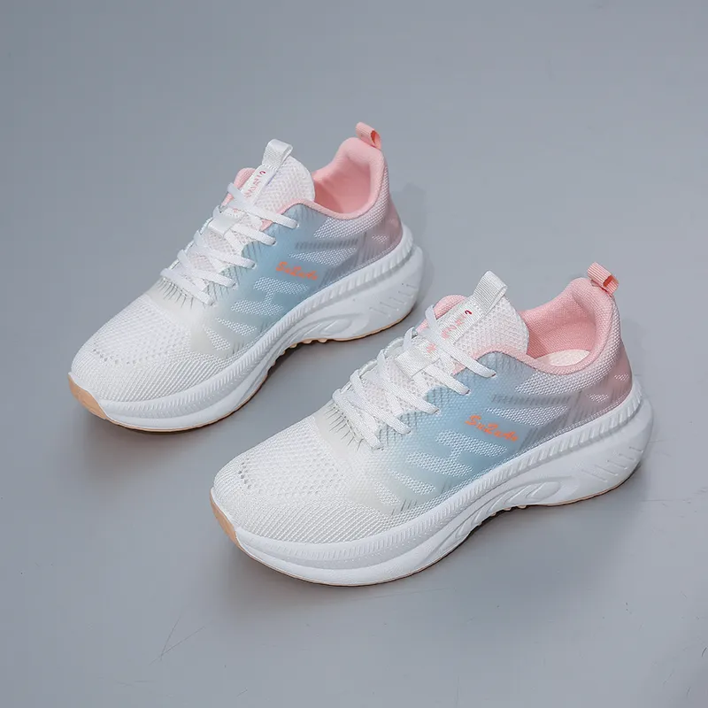 Ncmt Cushioning, Slip Resistant, Abrasion Resistant, Breathable, Rebound Low Top Running Shoes Unisex-7