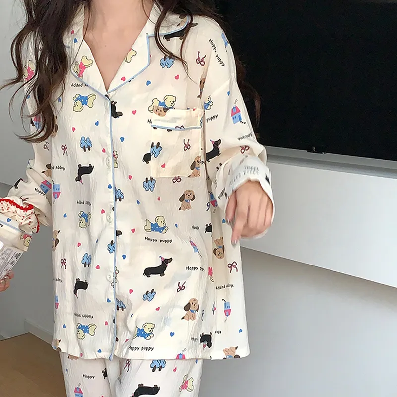 Joycefuuu Bra Pajama Set Women's Ecru-2
