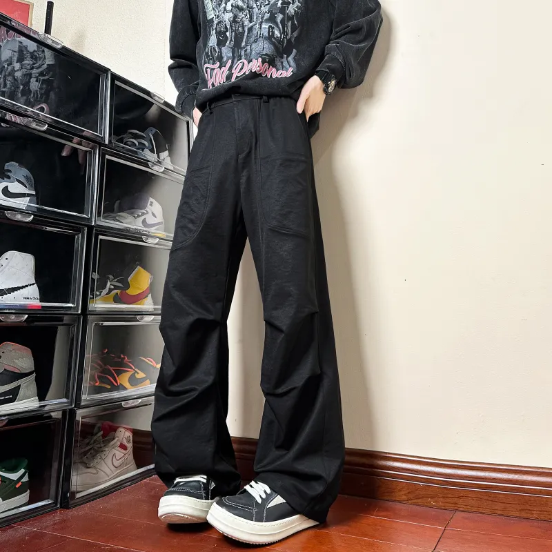 SportLeader Casual Pants Unisex Black-2
