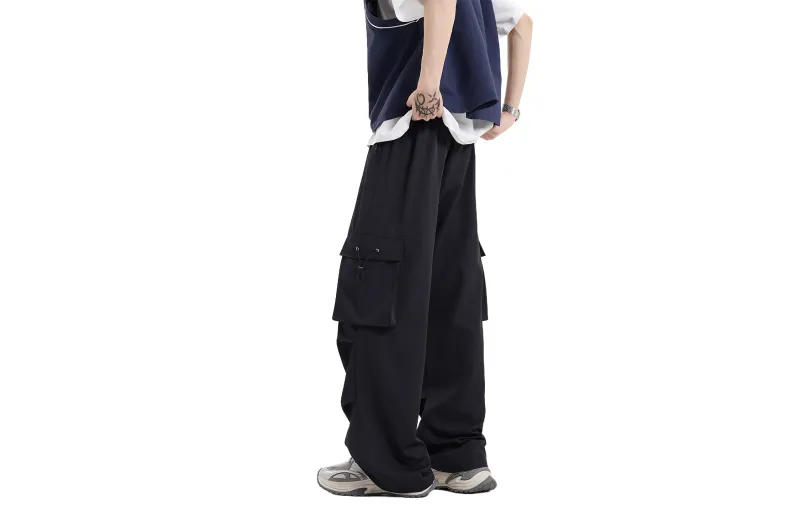 SportLeader Cargo Pants Unisex Black-1