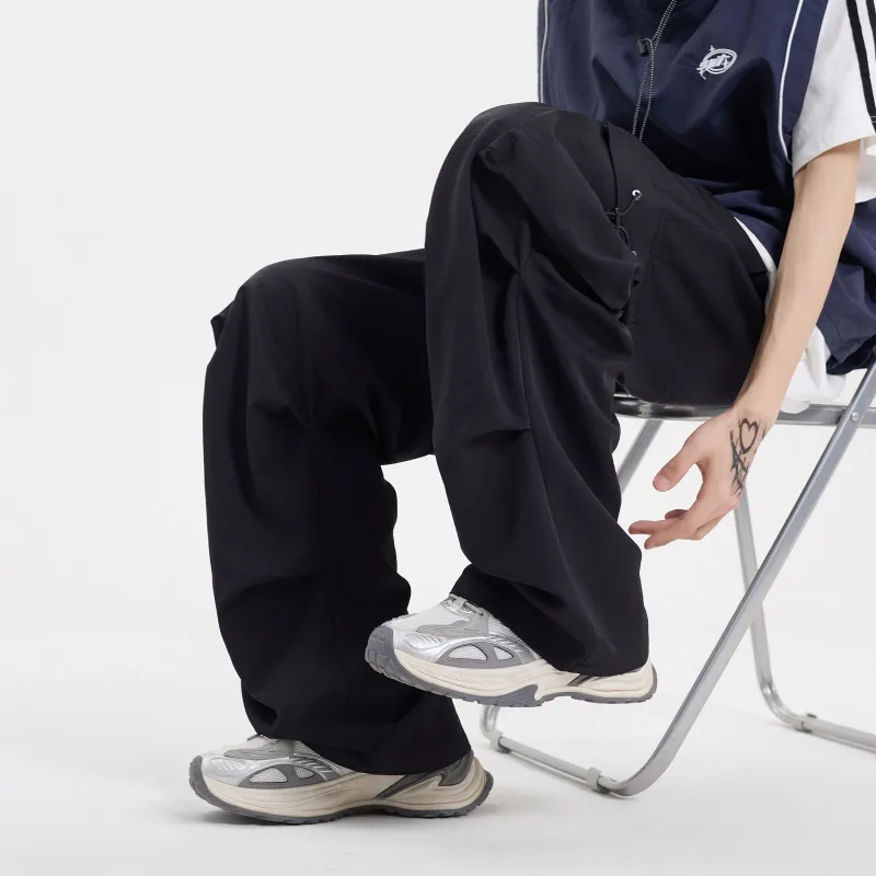 SportLeader Cargo Pants Unisex Black-4