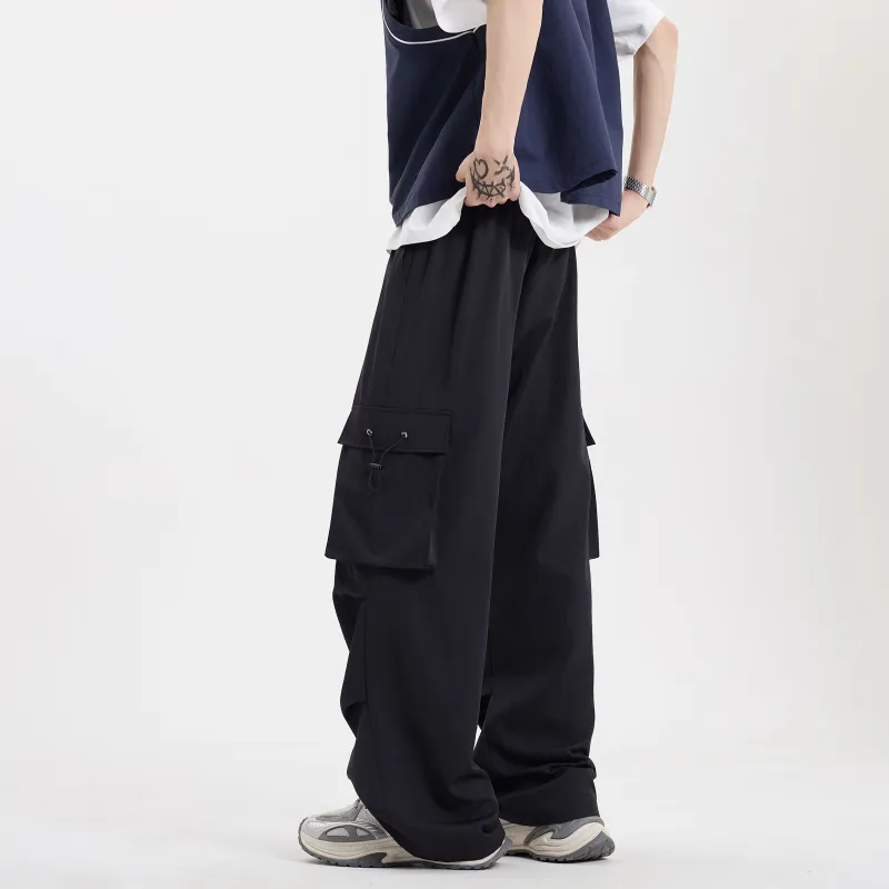 SportLeader Cargo Pants Unisex Black-3