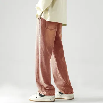 Ang2 Stu Jeans Unisex Persimmon Red