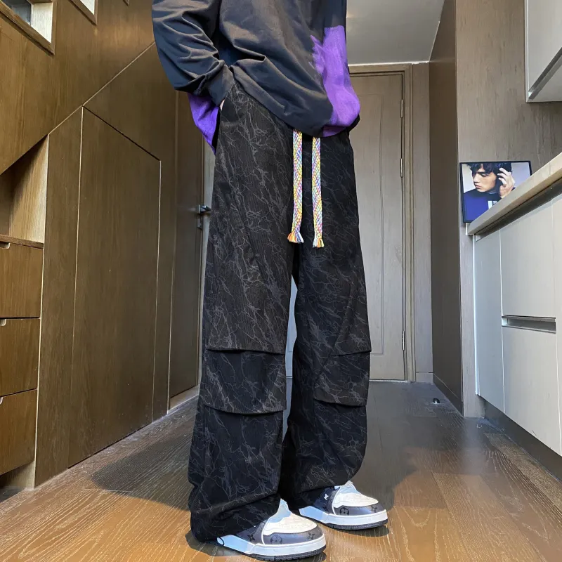 PAINT STAIN Casual Pants Unisex-11