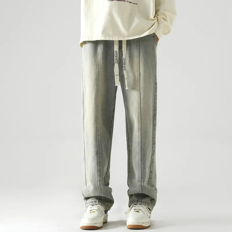 Ang2 Stu Jeans Unisex White Float-27