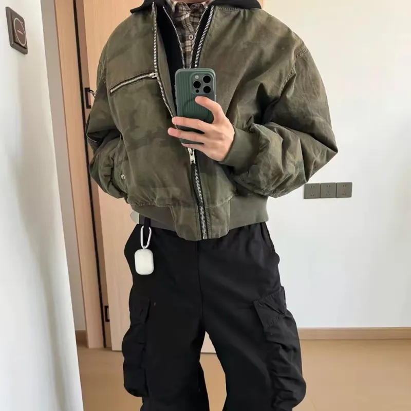 Ang2 Stu Jacket Unisex Plaid Camouflage-4