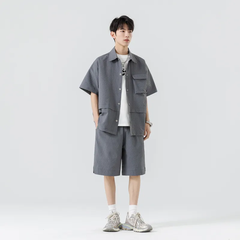 Ang2 Stu Shirt Matching Set Unisex-19