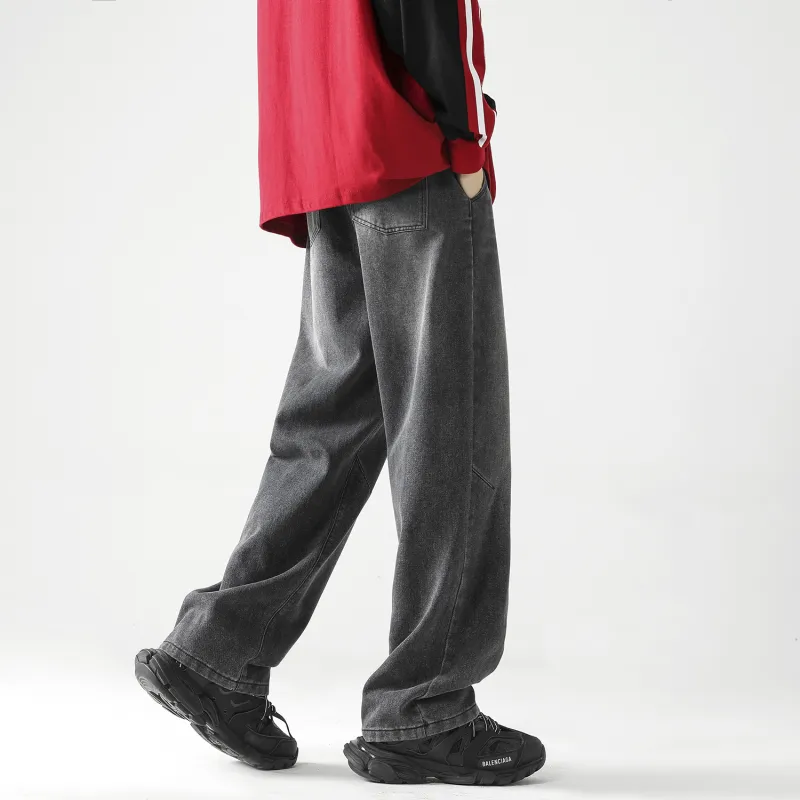 Ang2 Stu Jeans Unisex Earth Gray-3