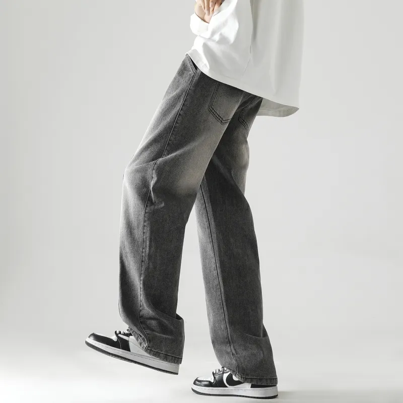 Ang2 Stu Jeans Unisex White Float-11