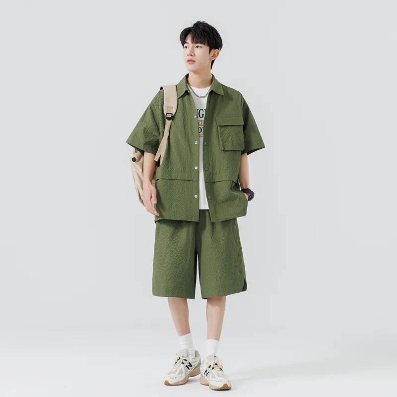 Ang2 Stu Shirt Matching Set Unisex-3