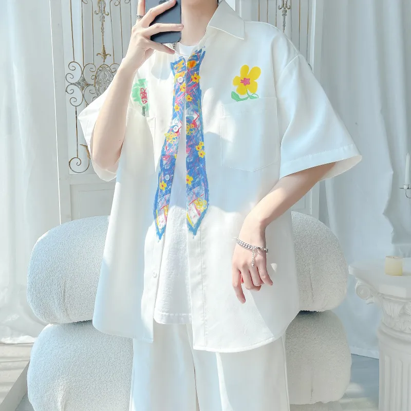 Ang2 Stu Shirts Unisex White-1