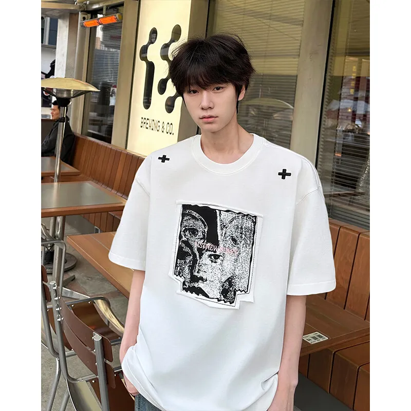 TESTUNG Classic T Shirt Unisex Pure White Color-14
