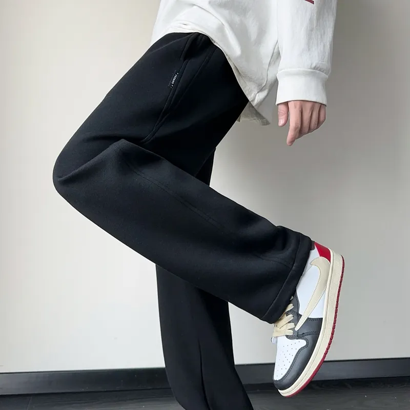 Ang2 Stu Casual Pants Unisex Khaki-14