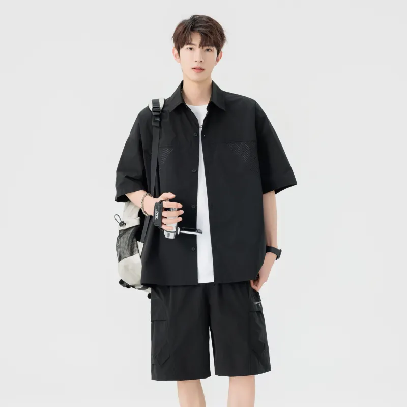 Ang2 Stu Shirt Matching Set Unisex-5
