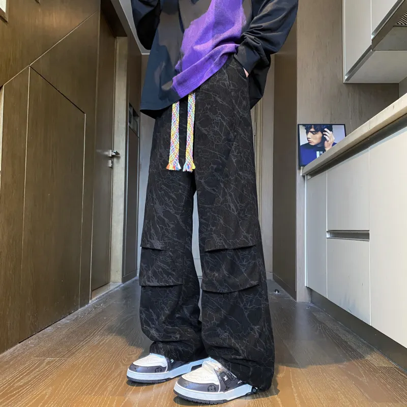 PAINT STAIN Casual Pants Unisex-8