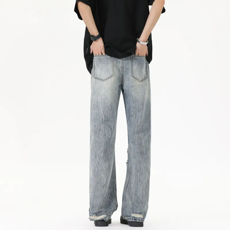 Ang2 Stu Jeans Unisex Blue-1