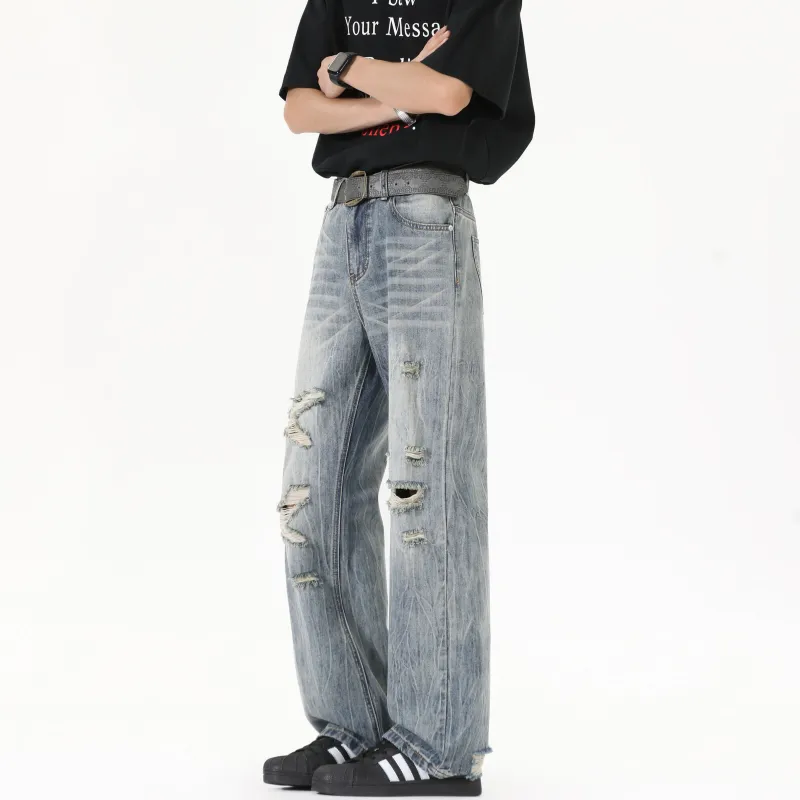 Ang2 Stu Jeans Unisex Blue-2