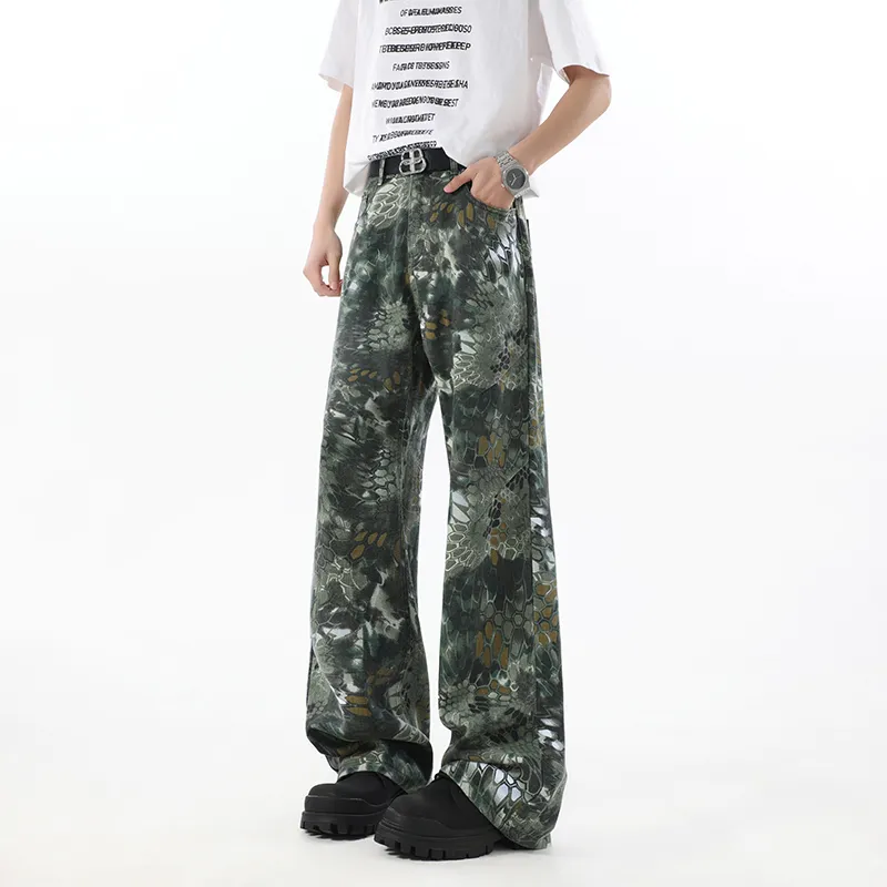 Ang2 Stu Jeans Unisex Green-3