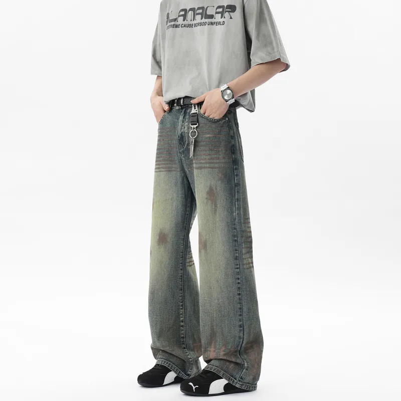 Ang2 Stu Jeans Unisex Vintage Blue-1