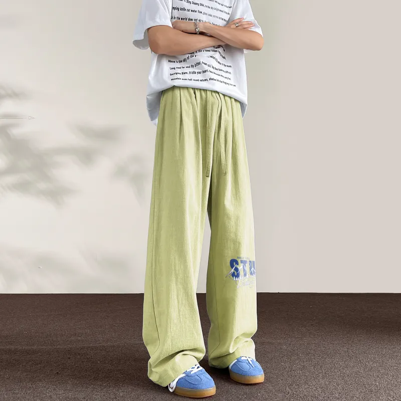 PAINT STAIN Casual Pants Unisex-68