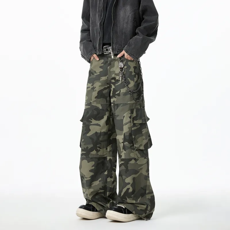 Ang2 Stu Cargo Pants Unisex Camouflage-2
