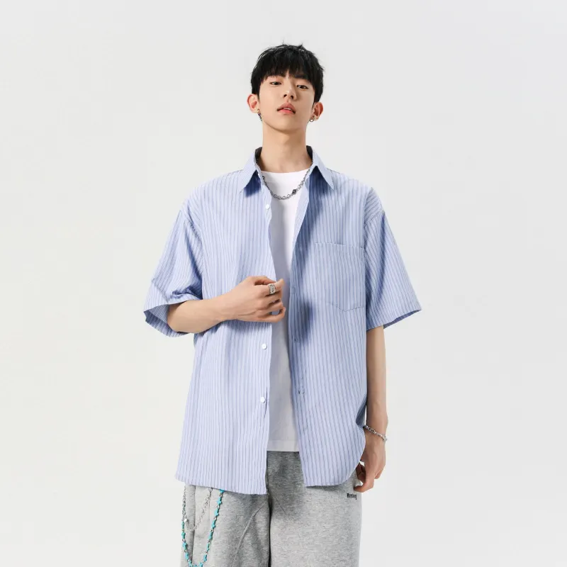 Ang2 Stu Shirts Unisex Blue-4