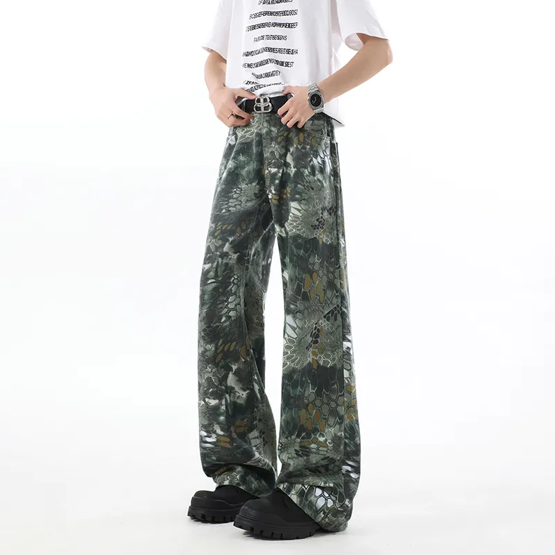 Ang2 Stu Jeans Unisex Green-4