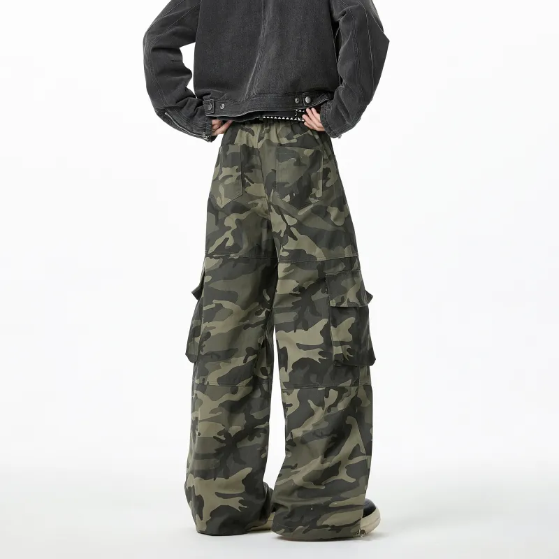 Ang2 Stu Cargo Pants Unisex Camouflage-4