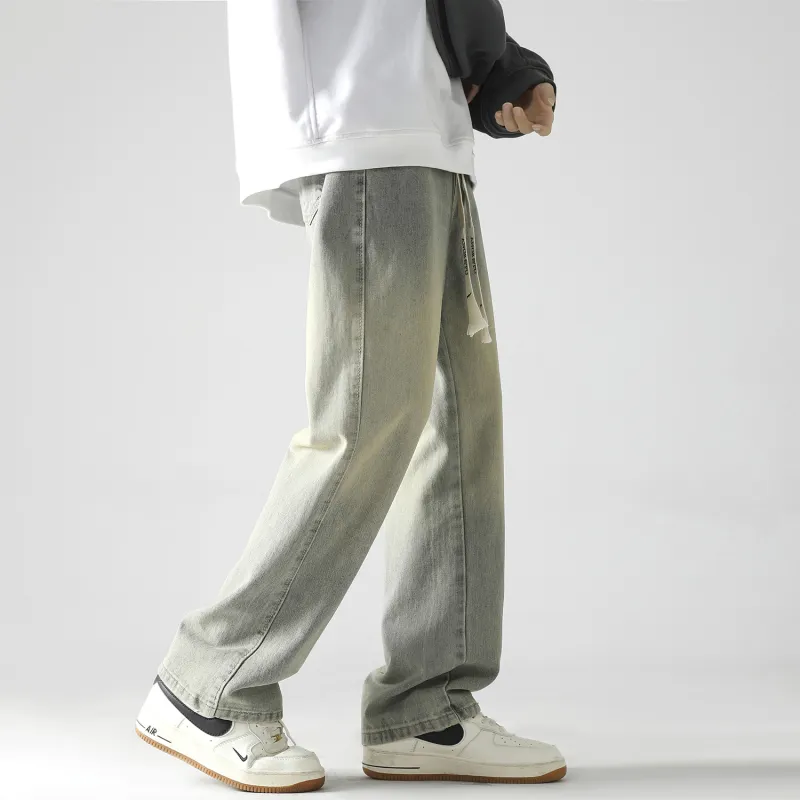 Ang2 Stu Jeans Unisex Gray Green-16