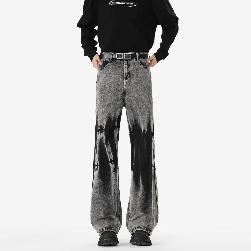 Ang2 Stu Jeans Unisex Black-1