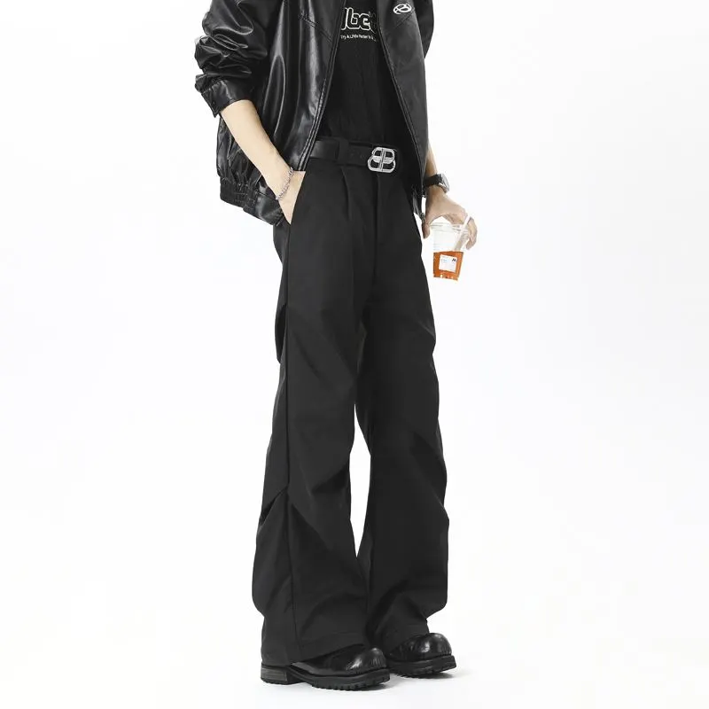 Ang2 Stu Casual Pants Unisex Black-3