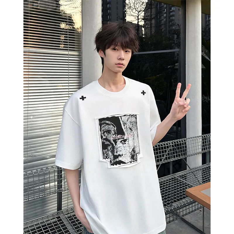 TESTUNG Classic T Shirt Unisex Pure White Color-13