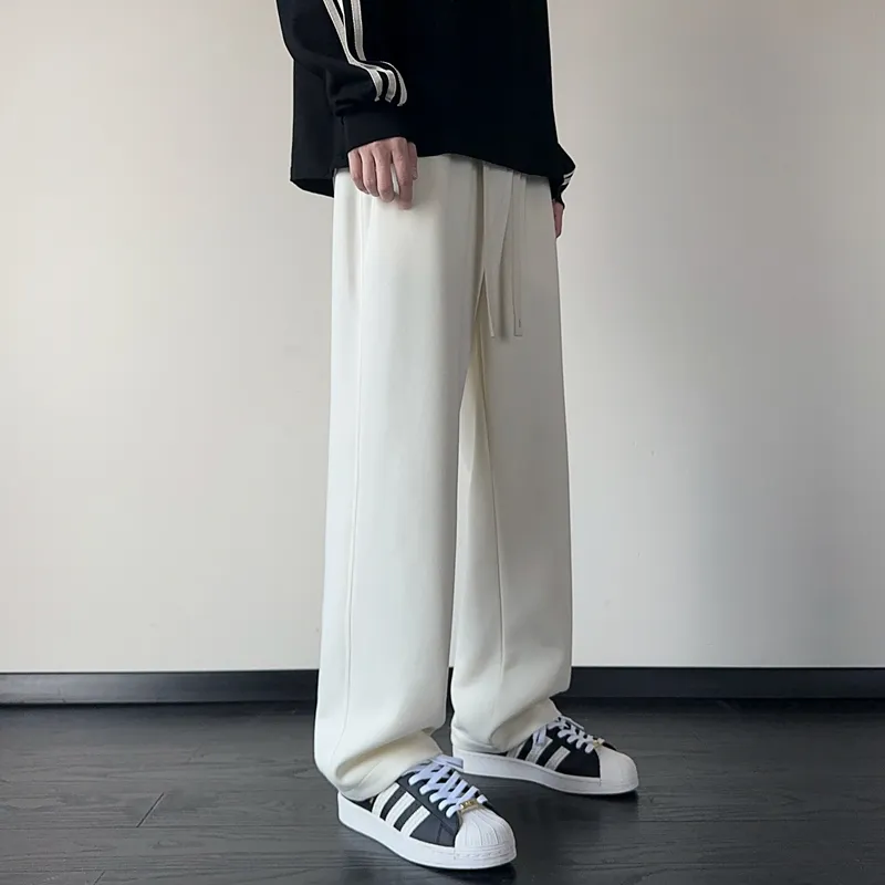 Ang2 Stu Casual Pants Unisex Khaki-3