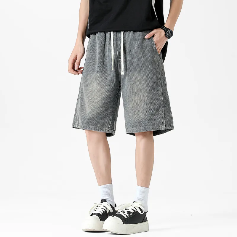 Ang2 Stu Denim Shorts Unisex-9