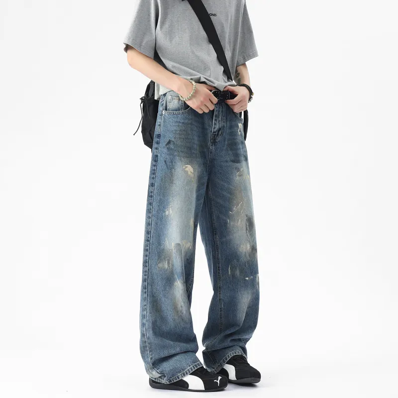Ang2 Stu Casual Pants Unisex Blue-2