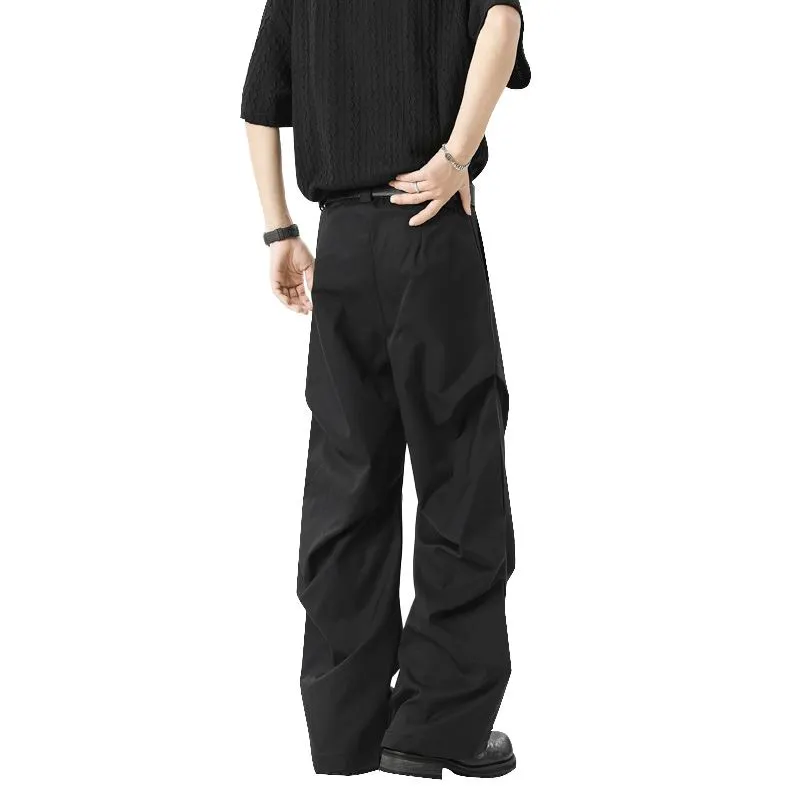 Ang2 Stu Casual Pants Unisex Black-1