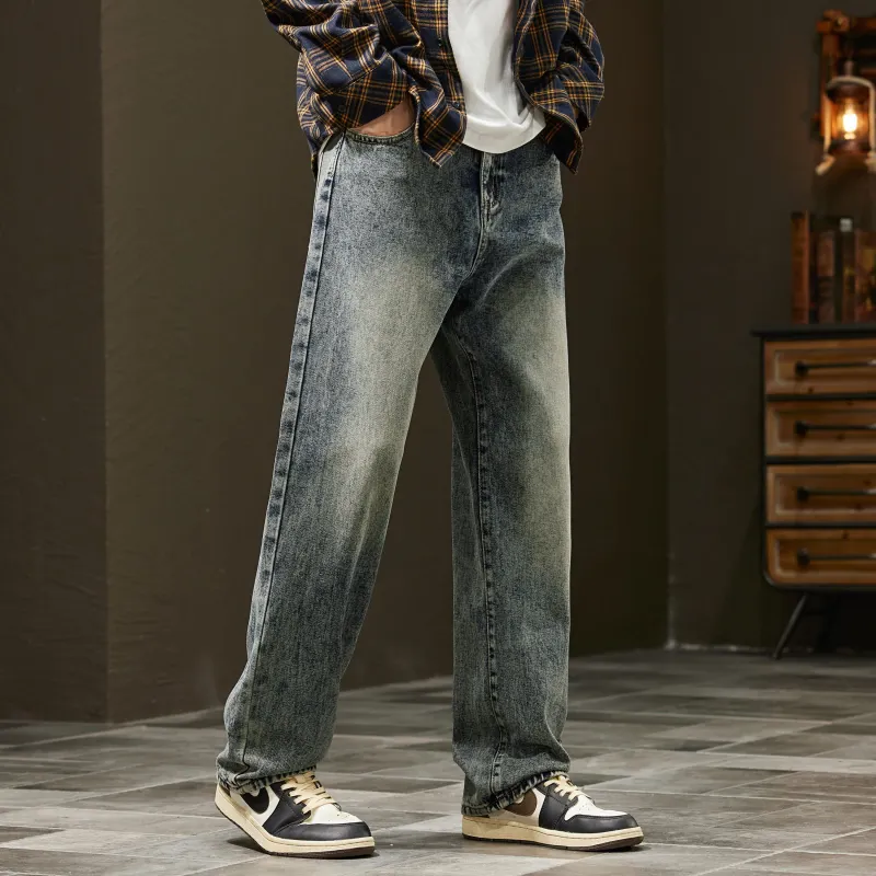 Ang2 Stu Jeans Unisex Blue Gray-4