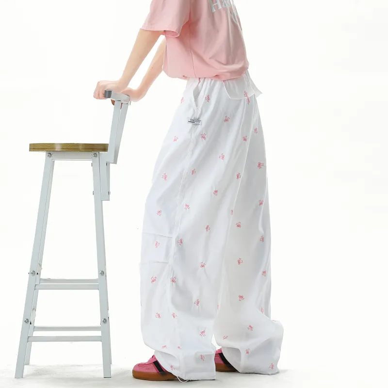 Ang2 Stu Casual Pants Unisex White-3