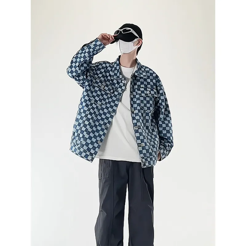 Ang2 Stu Denim Jackets Unisex-5