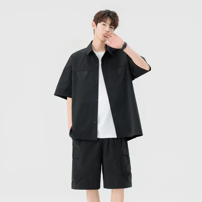 Ang2 Stu Shirt Matching Set Unisex-1